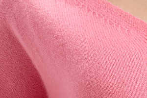 Cardigan en cachemire pur à 100 % pour femme, rose, col en V, tricoté, manches longues, coupe courte, décontracté, fermeture boutonnée, idéal pour l'automne - Product Image 5