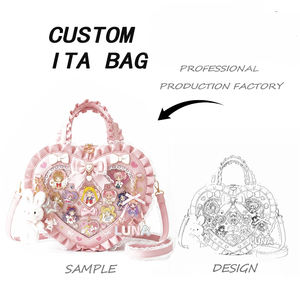 Mochila Personalizada Estilo Ita Bag con Estampados Kawaii de Galaxia, Adornos de Borlas y Símbolos Místicos para la Moda Diaria - Product Image 5