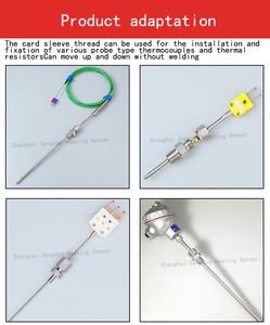 304 Paslanmaz Çelik Yüksük Düz Dövme ve Parlatılmış Boru Bağlantısı M6*1 M8*1 1/8 1/4 1/2 Dişli - Product Image 6