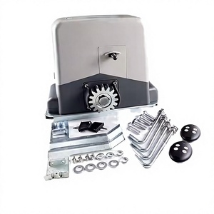 Ouvre-porte coulissant automatique moderne avec moteur AC, alarme lumineuse, Chisung CSPY-S12, en alliage d'aluminium, pour villas, garages, entrepôts, hôtels - Product Image 4