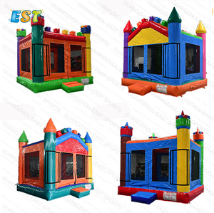 Château gonflable gonflable de castilo, château gonflable de saut de hupfburg château gonflable commercial - Product Image 1