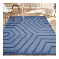 Polyester 3d Shaggy Carpet Interior Rugs Grey and Purple Rug Carpets Are Soft Fluffy Carpet