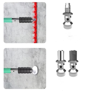 Fixation multi-fonction Wallself nettoyage trop Tapl outil pistolet à clous Il pistolet robinet Carton acier couleur différente manuel 100 ensembles - Product Image 5