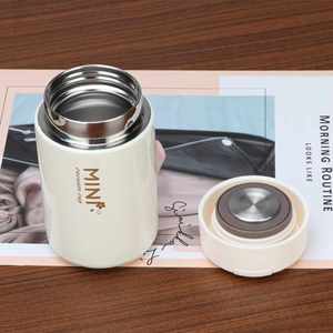 แก้วน้ำเก็บความร้อนแบบพกพา ขนาด 260 มล. ปราศจากสาร BPA พร้อมหูจับปรับได้ - Product Image 3