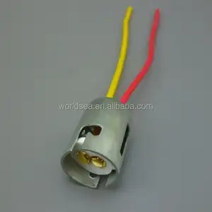 18AWG 12Cm Dubbele Draad (Twee Lijn) socket Xenon Led Lamp Auto Vrachtwagen Elektrische Connector Extension S25 1157/Keramische BA15D