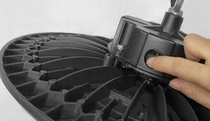 3 CCT & watt có thể lựa chọn UFO ánh sáng bay cao 4000K 5000k 6500K 100W 80W 60W đèn Highbay 140-170lm/W nhà máy thâm quyến - Product Image 2