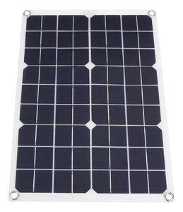 Chargeur solaire monocristallin semi-flexible Sunfield 20W 18V, efficacité >21,5%, cellule 125mmx125mm, panneau 440x280mm - Product Image 6