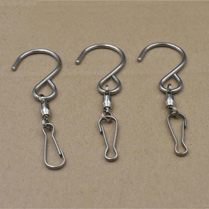 QG Metal Cyclone <b>Hooks</b> 22mm Stainless Steel Wind-Driven <b>Hook</b> For Billboard And Windmill Use - Product Image 1