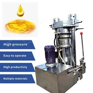 Presse à huile d'olive hydraulique Machine commerciale d'extraction d'huile de beurre de cacao Équipement d'expulseur d'huile de noix - Product Image 5