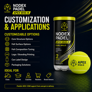 Balles <span class=keywords><strong>de</strong></span> padel haute performance en feutre <span class=keywords><strong>de</strong></span> <span class=keywords><strong>laine</strong></span>, tubes <span class=keywords><strong>de</strong></span> 2/3/4 balles pour tous les terrains - Product Image 6