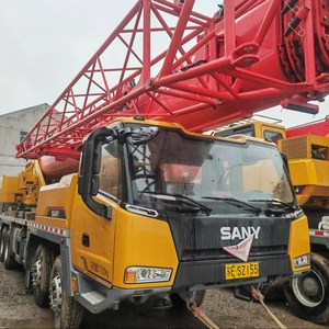 Grúa sobre camión Sany STC500C5-8 STC500E5 de 50T usada en 2024 con motor y bomba Weichai, y rodamientos, ¡en oferta! - Product Image 1