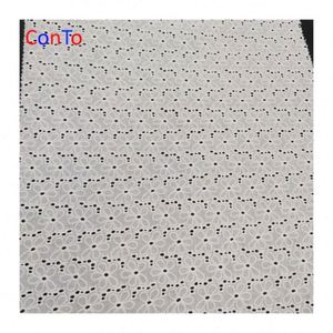 Tissu en coton marocain brodé de dentelle <span class=keywords><strong>suisse</strong></span> de haute qualité - Product Image 5