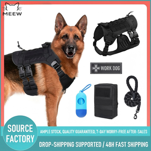 Arnés y Correa Tácticos para Perros, Ajustables y Resistentes, para Perros Grandes - Product Image 3