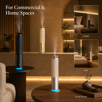 Diffuseur d'arômes de luxe 2026 sans eau, rechargeable, en alliage d'aluminium, système de nébulisation pour spa