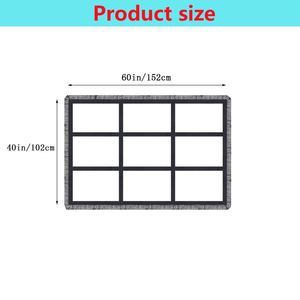 <b>Blankets</b> Us Warehouse Wholesale Heat Woven Sublimation 9 Panels Photo Blank <b>Blanket</b> - Product Image 4