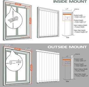 ستارة رأسية آلية ، ظلال باب منزلق ذكية ، ستائر للانزلاق ، مناسبة للانزلاق لباب الفناء المنزلق بحجم مخصص - Product Image 6