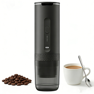 Cafetera Portátil 2 en 1 para Senderismo, Función <span class=keywords><strong>de</strong></span> Calentamiento Inalámbrico, Mini Cafetera para Acampar al Aire Libre - Product Image 1