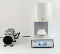 Peralatan Pemanas Laboratorium Gigi CAD CAM, Oven Keramik Gigi, Tungku Porselen Vakum JINMING PHOENIX-7 1200C Spiral Quartz