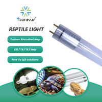Reptile Light Fabricant UVA UVB LED Tropical Basking Terrarium Lampe pour Tortue Aquarium Tank Reptiles