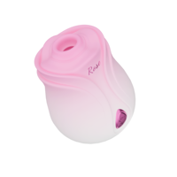 Gradient Pink Rose Vibrator für Brustwarzen- und Klitorisstimulation IPX7 Saugvibrator Sexspielzeug für Frauen