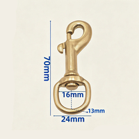 Crochet pivotant en laiton de qualité extérieure avec sangle en nylon, robuste 360° °   Clip rotatif pour tente/sac à dos/Fournisseur direct d'usine