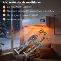 Chauffage électrique en céramique PTC isolé 220V 4500W, fourni directement par l'usine chinoise, climatiseur