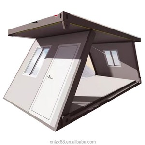 Casa Contenedor Plegable Rectangular de Espesor Estándar para Uso en Oficinas, Diseño Industrial para Oficinas de Proyectos en Obras de Construcción - Product Image 1