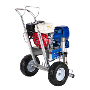 <span class=keywords><strong>Pistolet</strong></span> de pulvérisation sans air Sanfine Painter Pro 8900 à moteur essence, pompe à piston hydraulique, pour liquides à haute viscosité - Product Image 4