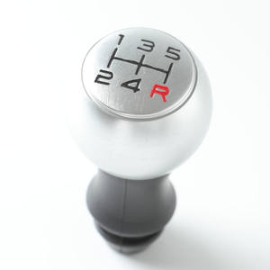 Pomo de palanca de cambios FUXIN de aleación de aluminio con acabado mate, ajuste universal para personalización con logotipo. - Product Image 3