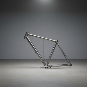 Bicicletta da Strada Waltly - Telaio a Gruccia con Freni a Disco Flat Mount, Leggera in Titanio, Compatibilità con Cablaggio Esterno - Product Image 1