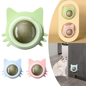 Jouet pour chats de petite et moyenne taille, fournitures pour animaux de compagnie, balles de catnip amusantes à lécher, balles de catnip pour jouer, mâcher et nettoyer les dents - Product Image 5