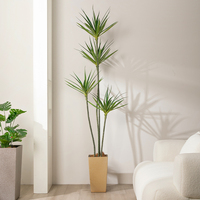 Jardinière sur pied en plastique auto-arrosante avec finition sablée, indicateur de niveau d'eau, pot carré conique pour la décoration de balcon