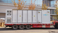 BOOSTESS Système de Stockage d'Énergie (BESS) 1MWh 5MWh 2MWh avec Refroidissement AC, pour Applications Hors Réseau, Hybrides et Connectées au Réseau, Conteneur Batterie