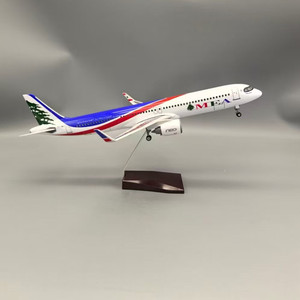 ชุดของขวัญใหม่วัสดุเรซินขนาด1:100 44.5ซม. เครื่องบินแอร์บัส <span class=keywords><strong>A321</strong></span>เครื่องบินจำลอง - Product Image 4