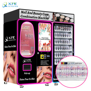 Máquina Expendedora de Cosméticos con Pantalla Táctil y Sistema de Desechado Seguro, Máquina Expendedora Inteligente de Impresoras de Arte de Uñas con Lector de Tarjetas - Product Image 3