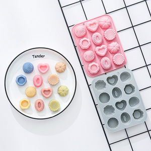 Heart Flower Design Nonstick <b>Silicone</b> Cake <b>Molds</b> Food-Grade Reusable Cute <b>Silicone</b> Magnetic <b>Chocolate</b>, Candy & Ice DIY <b>Mold</b> - Product Image 3