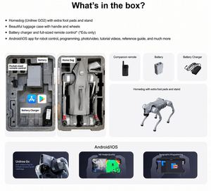 หุ่นยนต์สุนัขสี่ขา Unitree Go2 Edu Hesai XT16 พร้อม LiDAR 3 มิติ 100 TOPS รองรับการพัฒนาขั้นสูง ของแท้ 100% สำหรับการวิจัยและการศึกษา - Product Image 5