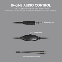 Fantech HQ54 OEM Grosir Headset Gaming Over Ear 3.5mm Headphone Gaming Berkabel Dengan Mikrofon