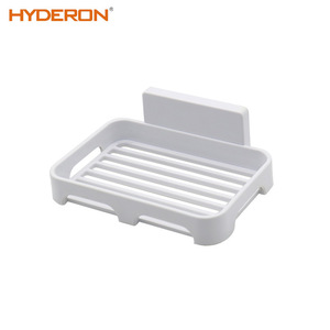 Hyderon Rectangular Wall Mount <b>Soap</b> <b>Dish</b> Plastic Self Drain Bathroom <b>Holder</b> - Product Image 3