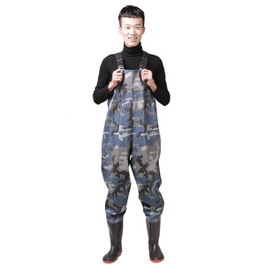 Giá Rẻ Ang Chất Lượng Cao Không Thấm Nước Câu Cá Săn Bắn Loài Sếu PVC Ngực Loài Sếu Với PVC Giày Cho Người Đàn Ông Và Phụ Nữ - Product Image 4