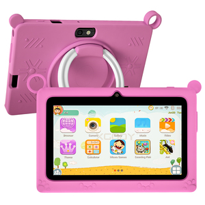 7&quot; <strong>Android</strong> 7.0 <strong>Tablet</strong>, Quad-Core 1.3GHz, 1GB+8GB, Dual <strong>Camera</strong>, <strong>WiFi</strong> , 128GB Expandable, 2200mAh (Pink/White) - Product Image 2