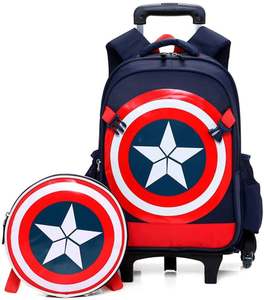 Sac à dos scolaire portable étanche en métal Tianyu T820G-3 avec poignée de chariot à roulettes - Product Image 6