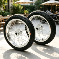 Sur-Ron Light Bee X LBX Segway X260, jeu de roues de 19 pouces, jantes renforcées en aluminium CNC noir, moyeu avant et arrière, moto électrique tout-terrain