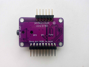 UDA1334A 3.3V - 5V ตัวถอดรหัสสเตอริโอ I2S โมดูล DAC <span class=keywords><strong>1334</strong></span>โมดูลเสียงบอร์ดโมดูล UDA1334A สำหรับ A-rduino - Product Image 3