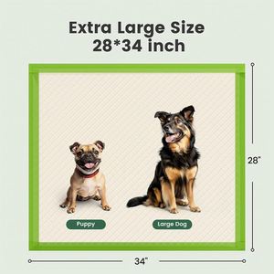 Tapis de propreté écologiques pour chiens, 6 couches anti-fuites, matériaux biodégradables, tailles personnalisées S-XL, vente en gros - Product Image 4