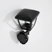 Lámpara de Pared Exterior P406-PIR E27 con Difusor de PC y Sensor de Movimiento PIR, Impermeable IP44