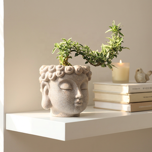 <span class=keywords><strong>Pot</strong></span> <span class=keywords><strong>de</strong></span> fleurs numérique vert créatif et simple, style zen asiatique, écologique, pour bureau, maison, balcon, décoration <span class=keywords><strong>tête</strong></span> <span class=keywords><strong>de</strong></span> <span class=keywords><strong>Bouddha</strong></span>, plantes en <span class=keywords><strong>pot</strong></span> - Product Image 1