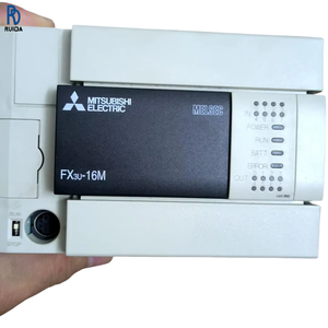 FX3U-16MR/ES-A PLC ตัวควบคุมลอจิกแบบตั้งโปรแกรมได้ โมดูลควบคุมอุตสาหกรรม หน่วยควบคุมอัตโนมัติ โมดูล I/O ดิจิตอล - Product Image 1