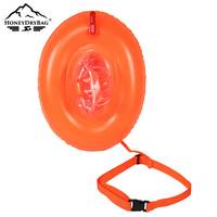 Bouée de natation de sécurité en PVC flotteur de remorquage beignet sac sec à air flottant bouée gonflable pour nageurs et triathlètes bouée de natation eau libre