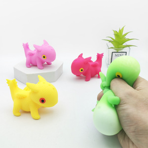 Jincan Venta al por Mayor Nuevo Juguete Antiestrés de Goma Blanda TRP Little Dragon Vent Toy, Dinosaurio de Goma Divertido para Amasar y Aliviar el Estrés - Product Image 3